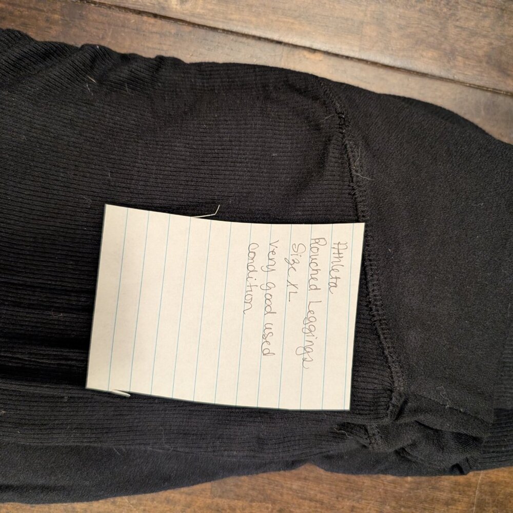 Athleta Rouched Leg Leggings - Picture 3 of 5